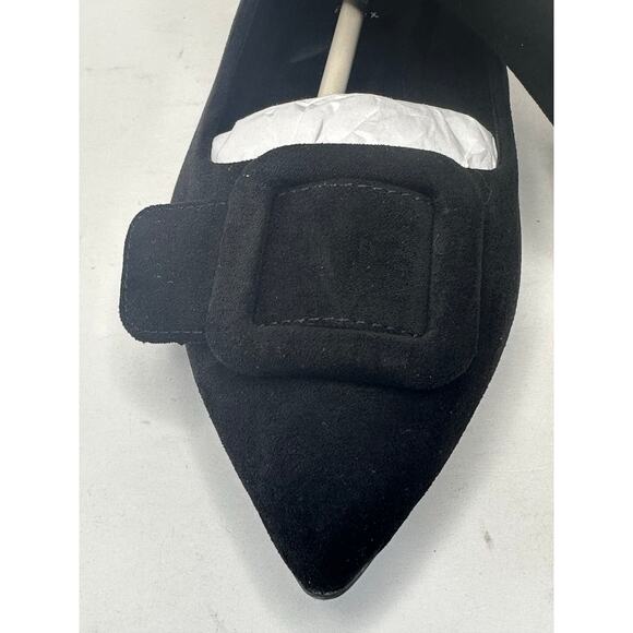 Anne Klein Kalea Ballet Flat Black Suede Size 7.5 M NWT - Picture 5 of 9